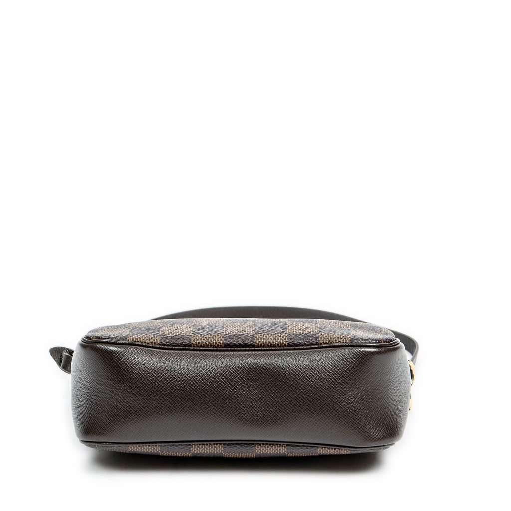 Handbag Trousse Make Up Pouch Brown Damier Ebene
