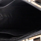 Sac à main Petit sac à main zippé Beige Haymarket Check Canvas