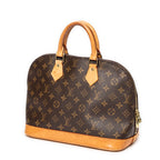 Handbag Alma PM Brown Monogram Canvas