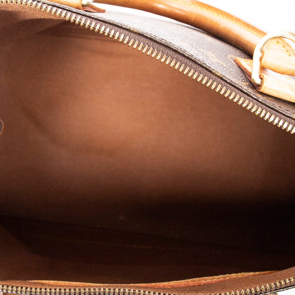 Handbag Alma PM Brown Monogram Canvas