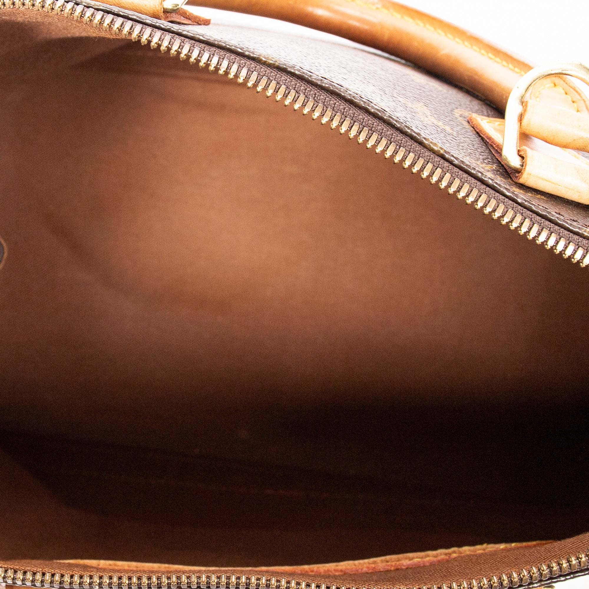 Handbag Alma PM Brown Monogram Canvas