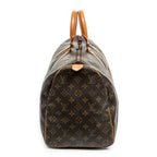 Travel Bag Keepall 45 Brown Monogram Canvas
