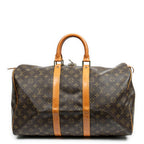 Travel Bag Keepall 45 Brown Monogram Canvas