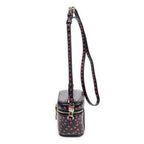 Shoulder Bag Micro Lady Dior Vanity Case Navy Heart Printed Leather
