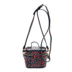Shoulder Bag Micro Lady Dior Vanity Case Navy Heart Printed Leather