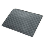 Bolso de mano Pochette Jour negro Damier Graphite