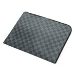 Bolso de mano Pochette Jour negro Damier Graphite