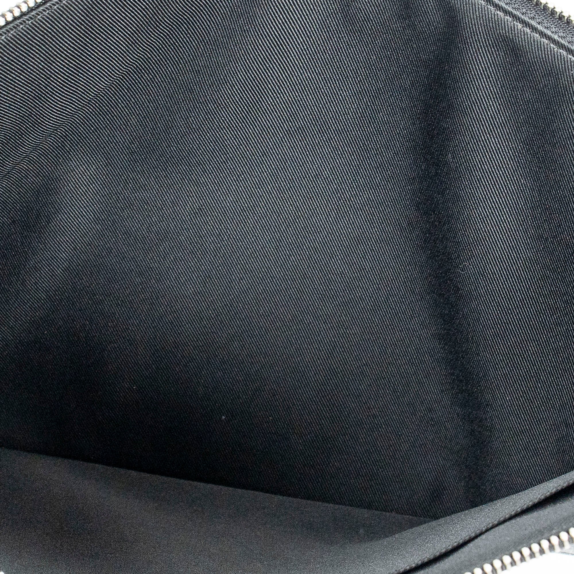 Bolso de mano Pochette Jour negro Damier Graphite