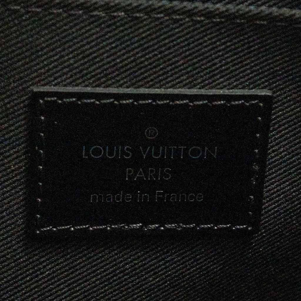 Bolso de mano Pochette Jour negro Damier Graphite