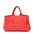 Bolso de mano grande Canapa Tote Lona Canapa Roja