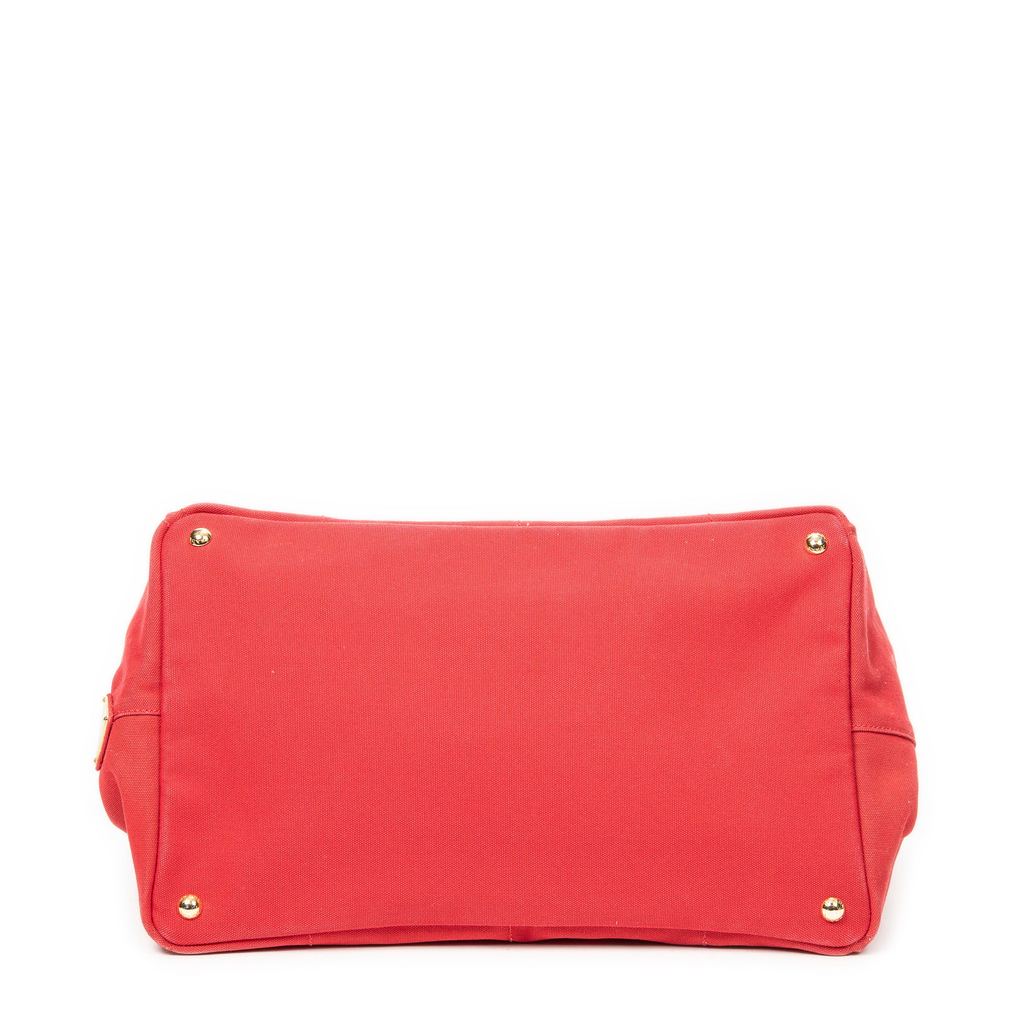 Bolso de mano grande Canapa Tote Lona Canapa Roja
