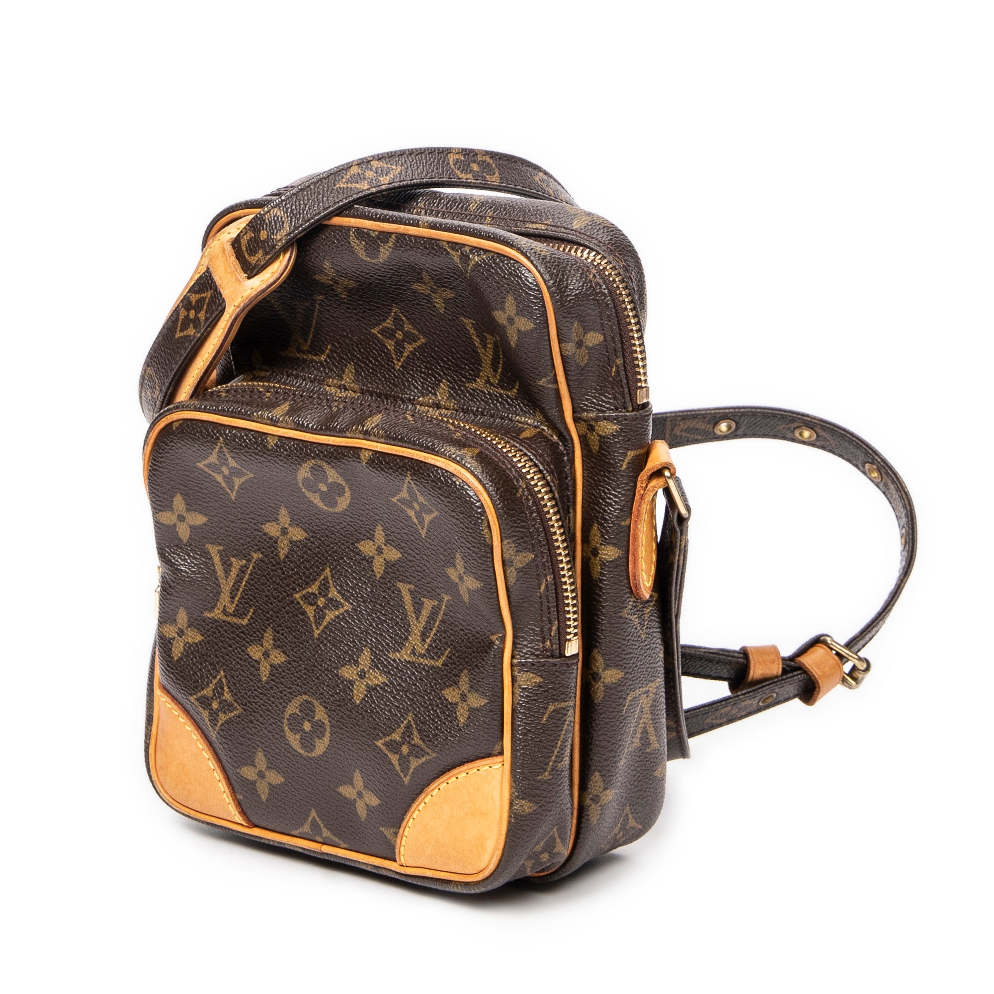 Sac Bandoulière Amazone PM Toile Monogram Marron