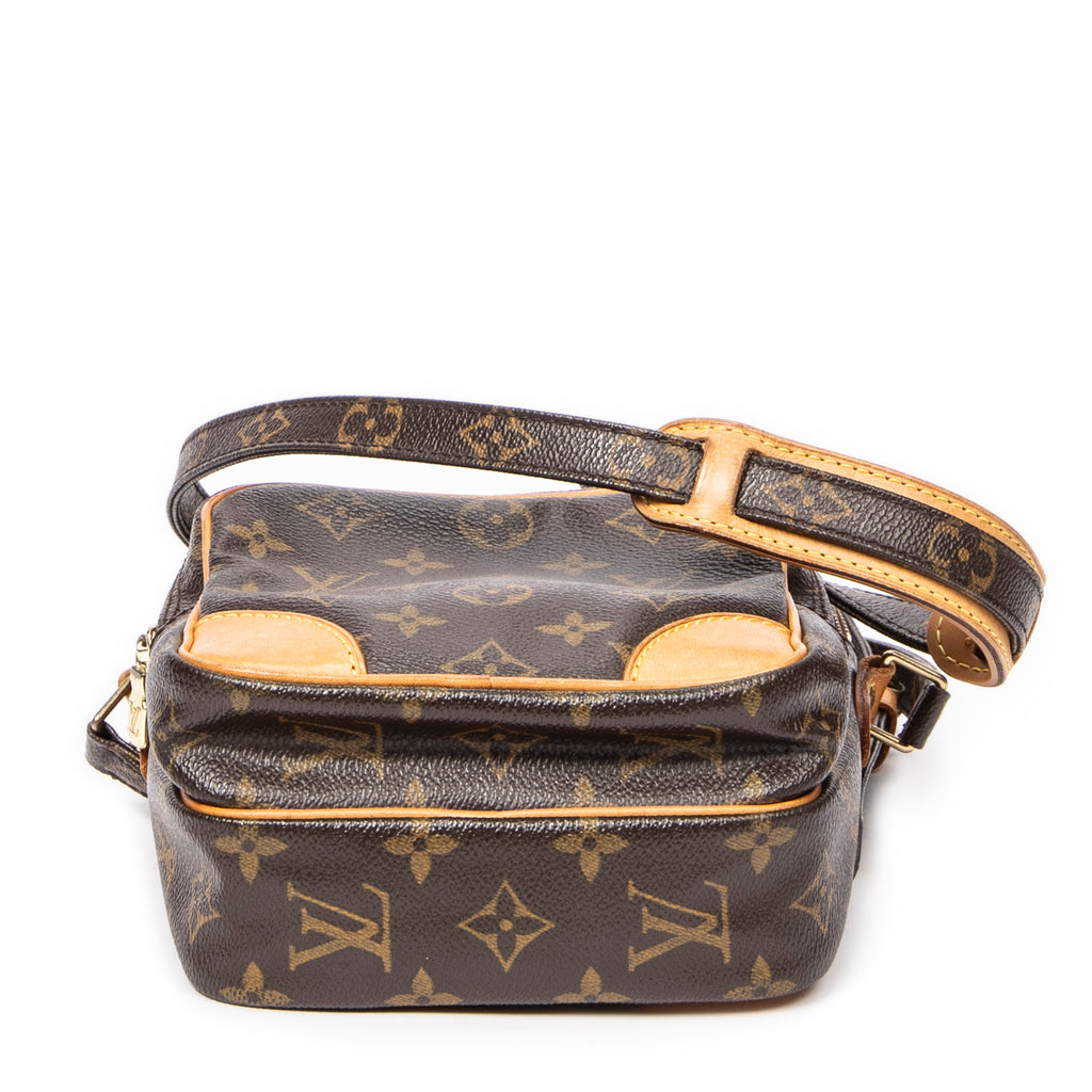 Bolso de Hombro Amazone PM Lona Monogram Marrón