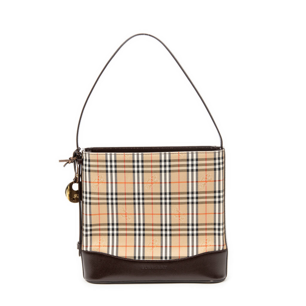 Burberry - Sac Cabas Ouvert - Beige/Marron