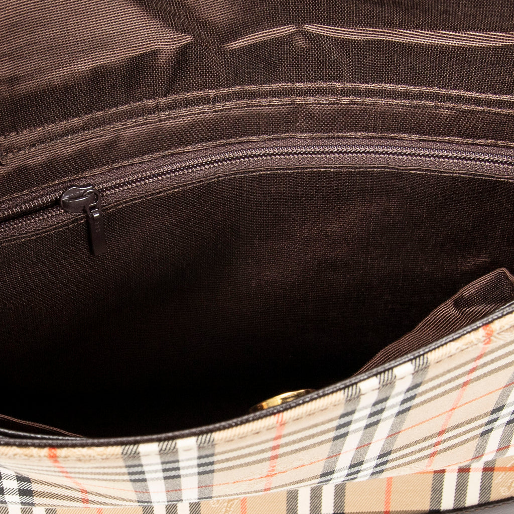 Burberry - Sac Cabas Ouvert - Beige/Marron