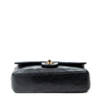 Shoulder Bag Classic Double Flap 26 Black Quilted Lambskin Leather