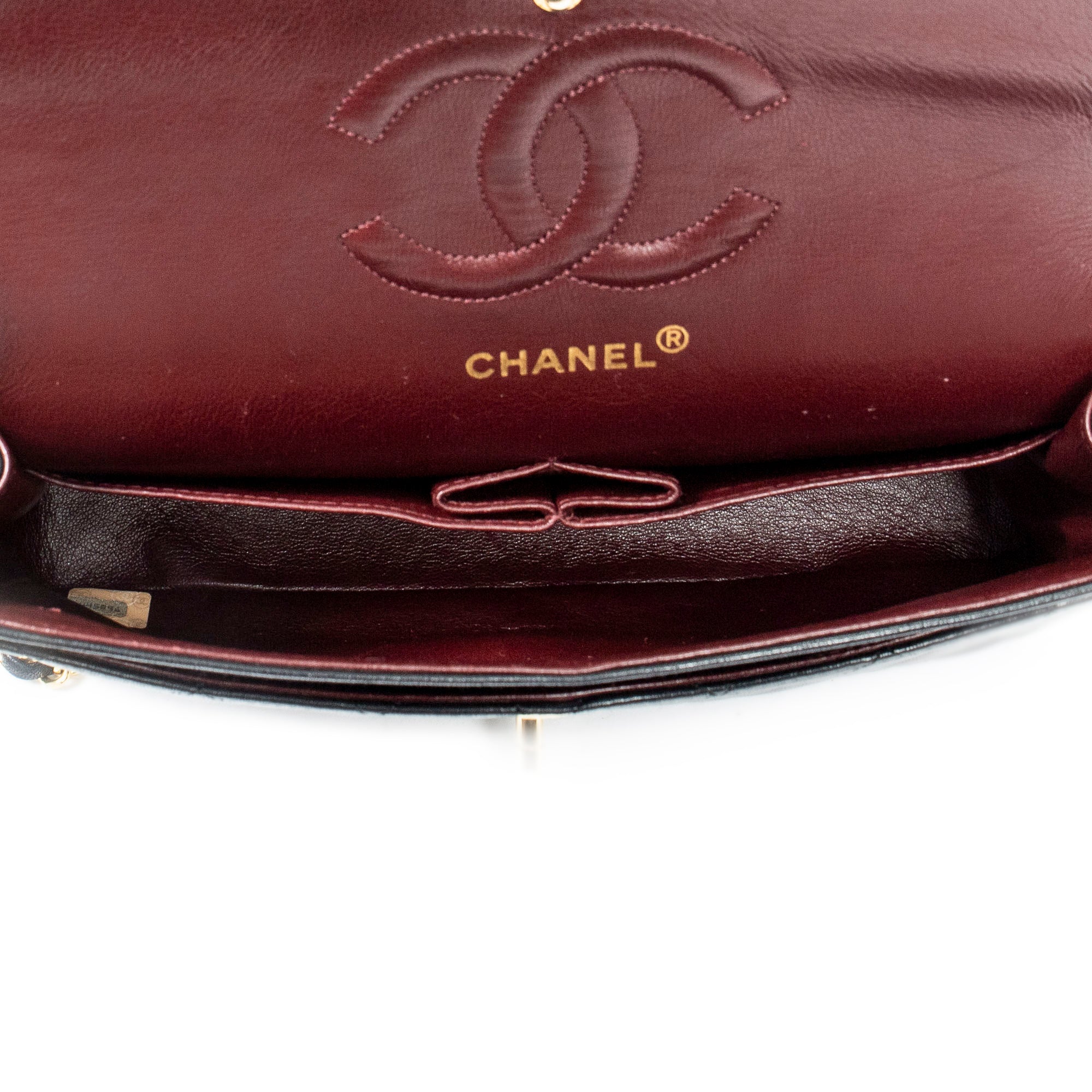 Shoulder Bag Classic Double Flap 26 Black Quilted Lambskin Leather