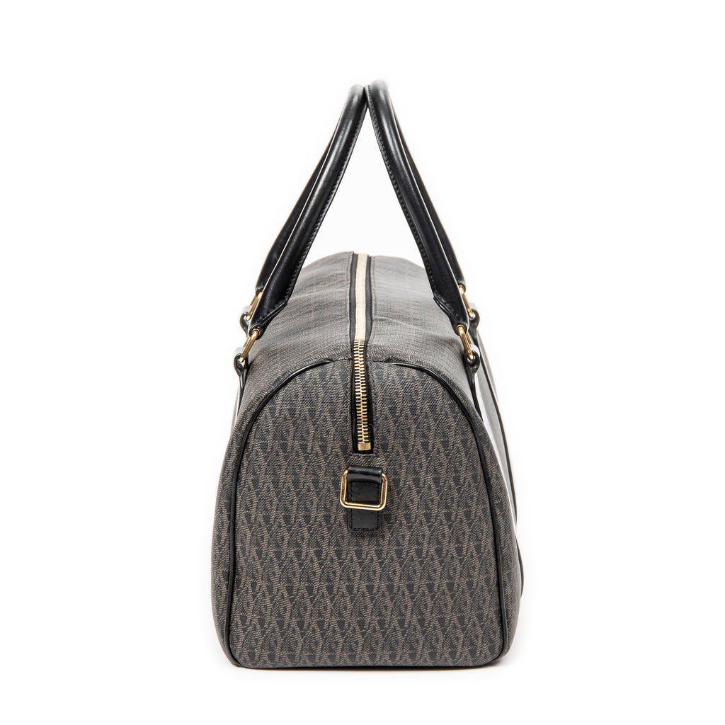 Shoulder Bag Mini Monogram Boston Grey Monogram Coated Canvas