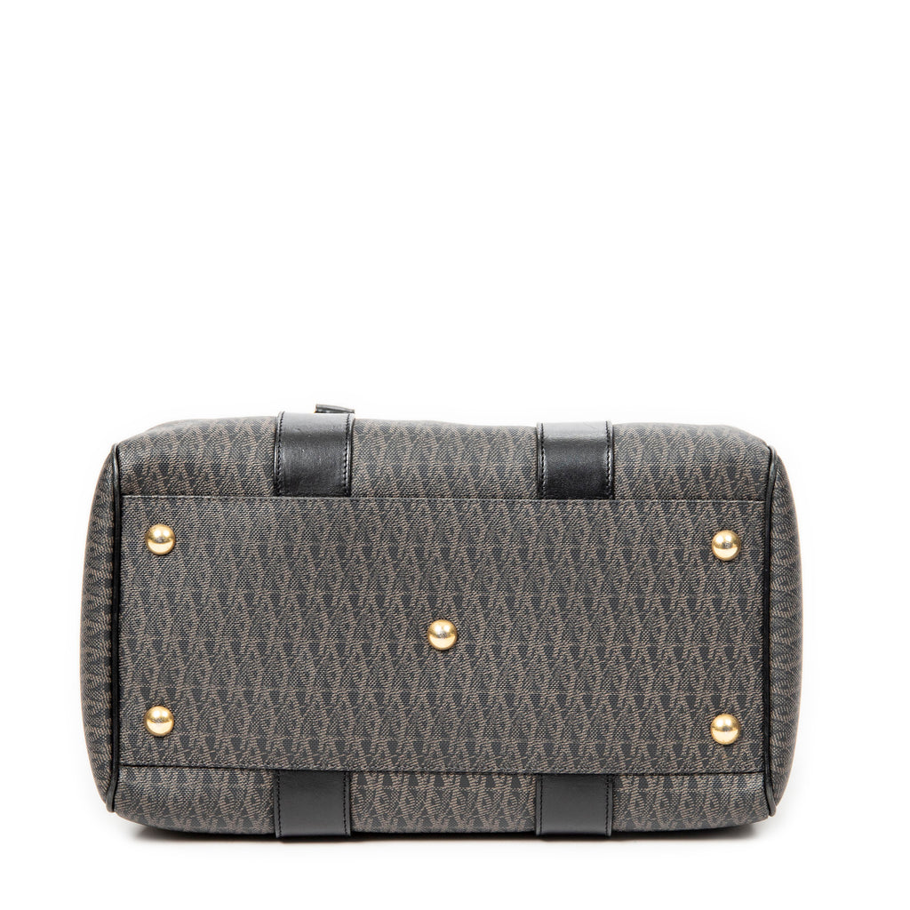 Shoulder Bag Mini Monogram Boston Grey Monogram Coated Canvas