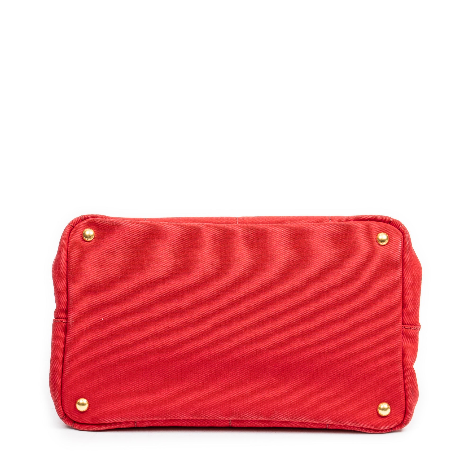 Handbag Medium Canapa Tote Red Canapa Canvas