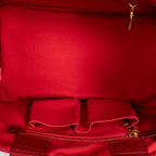 Handbag Medium Canapa Tote Red Canapa Canvas