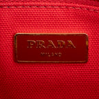 Handbag Medium Canapa Tote Red Canapa Canvas