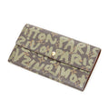 Wallet Ltd. Ed. Stephen Sprouse Graffiti Porte-Monnaie Credit Brown Monogram Graffiti