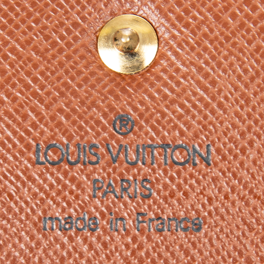 Wallet Ltd. Ed. Stephen Sprouse Graffiti Porte-Monnaie Credit Brown Monogram Graffiti