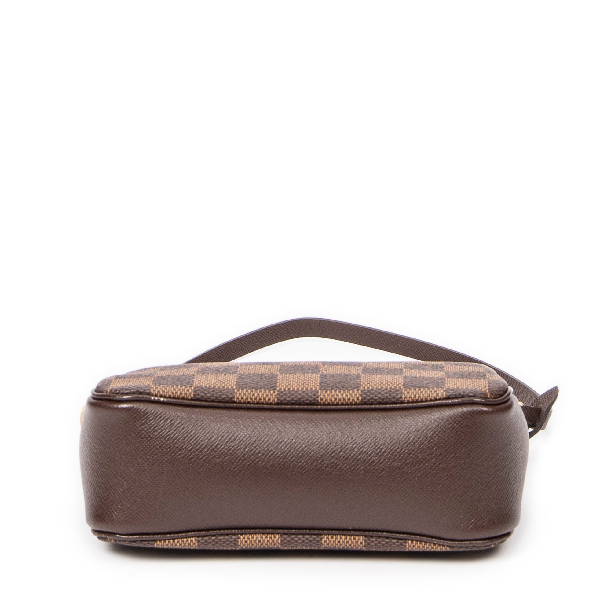 Handbag Trousse Make Up Pouch Brown Damier Ebene