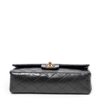 Shoulder Bag Classic Double Flap 26 Black Quilted Lambskin Leather