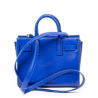 Bolso de Hombro Nano Sac de Jour Piel de Becerro Azul Royal