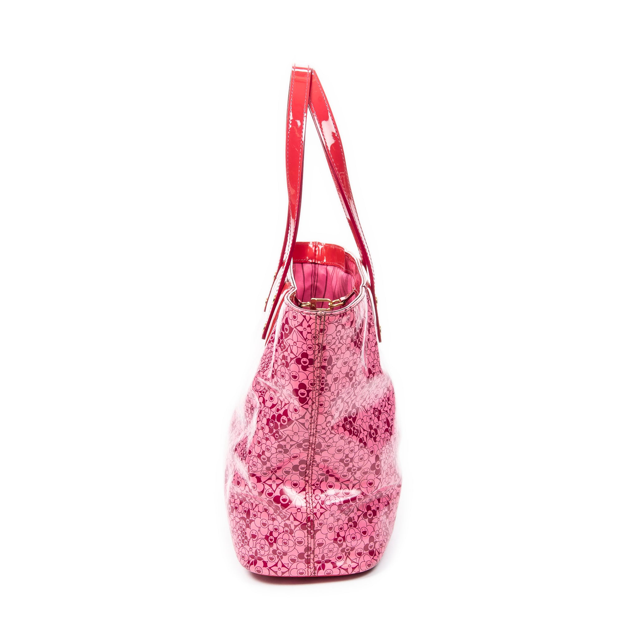 Louis Vuitton - Édition Limitée Takashi Murakami Sac Cabas Cosmic Blossom - Rose/Rouge