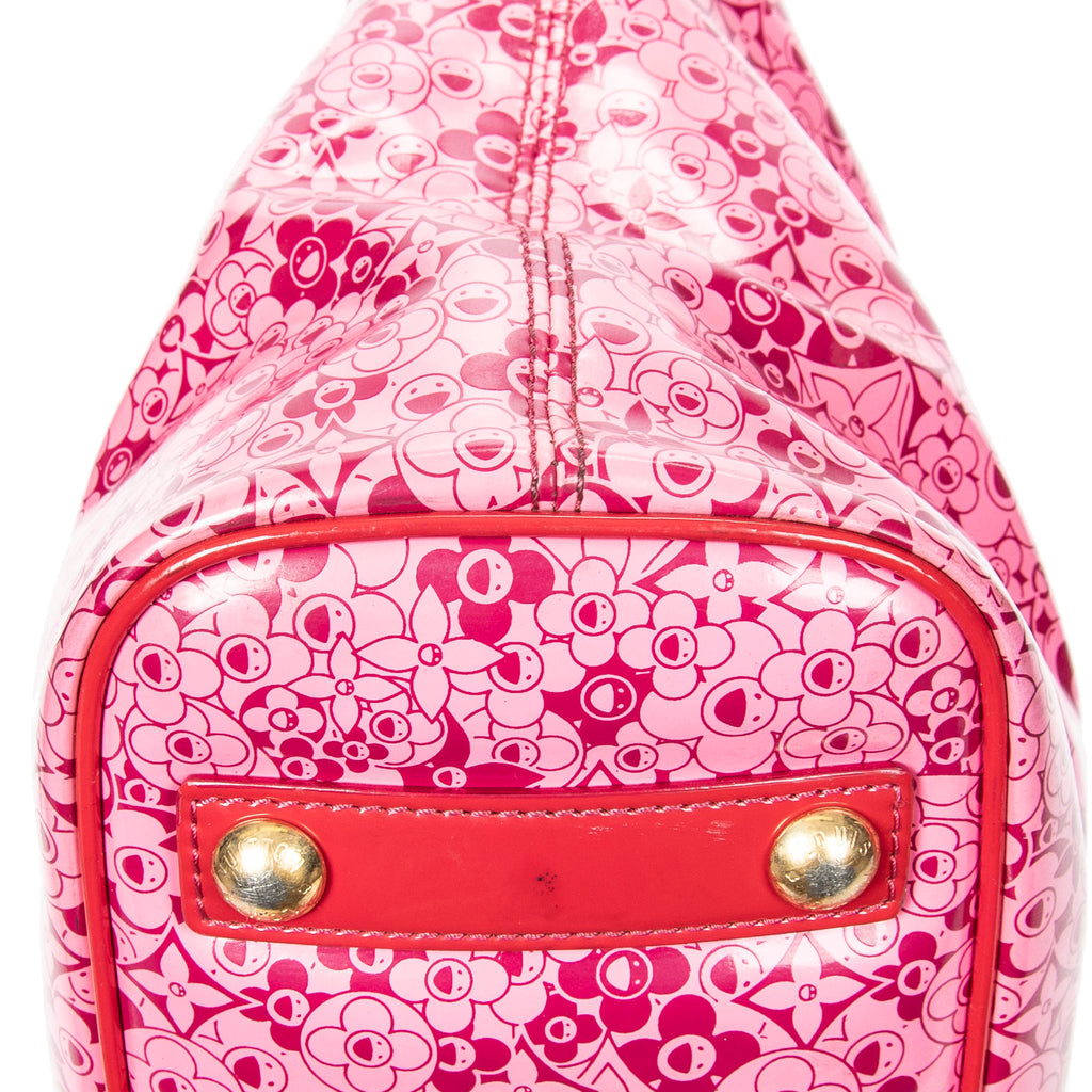 Louis Vuitton - Édition Limitée Takashi Murakami Sac Cabas Cosmic Blossom - Rose/Rouge
