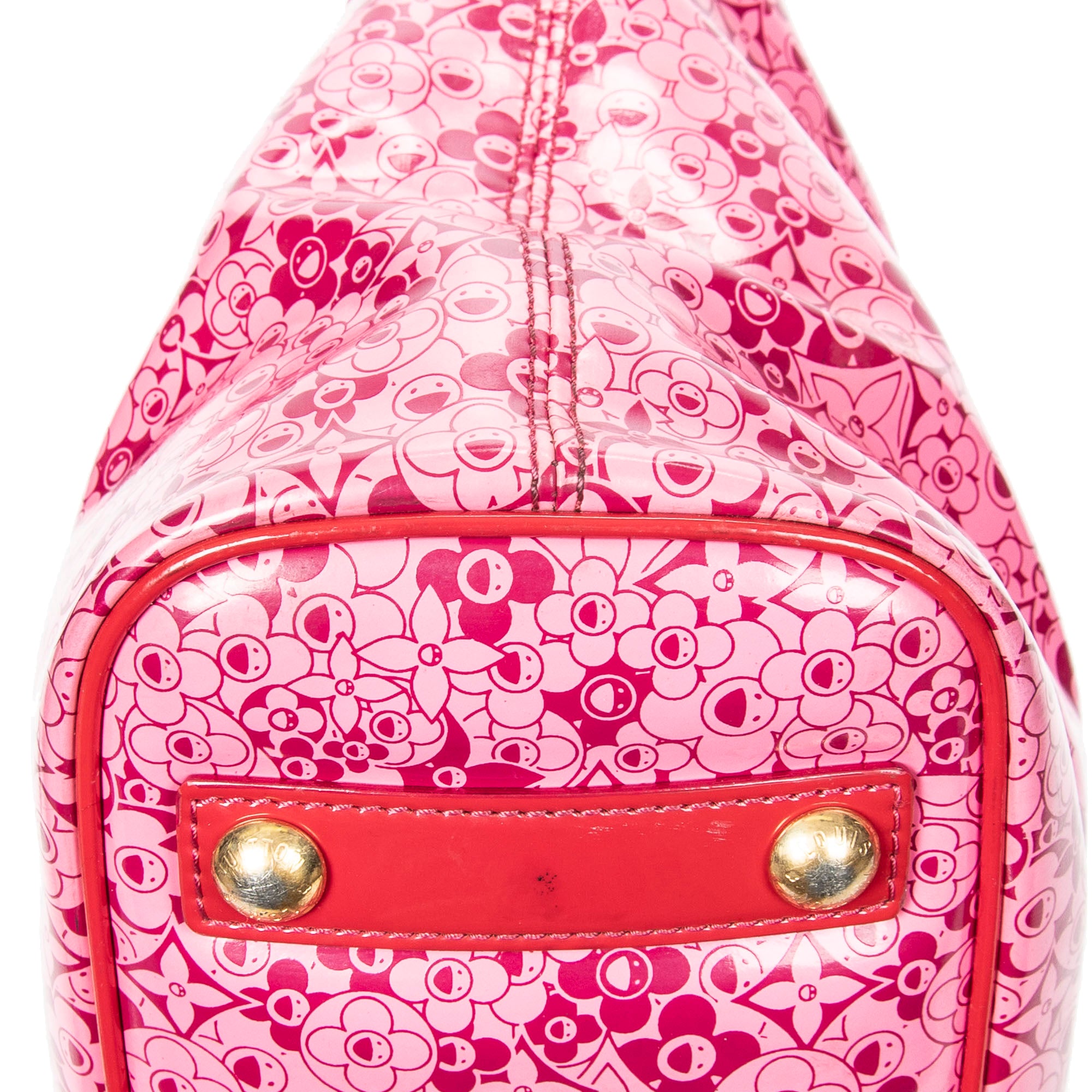 Louis Vuitton - Édition Limitée Takashi Murakami Sac Cabas Cosmic Blossom - Rose/Rouge