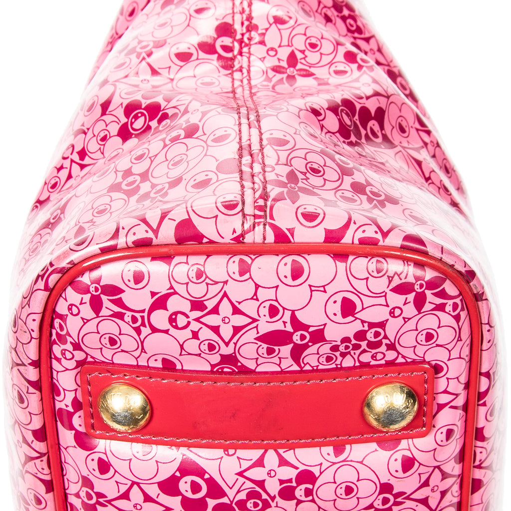 Louis Vuitton - Édition Limitée Takashi Murakami Sac Cabas Cosmic Blossom - Rose/Rouge