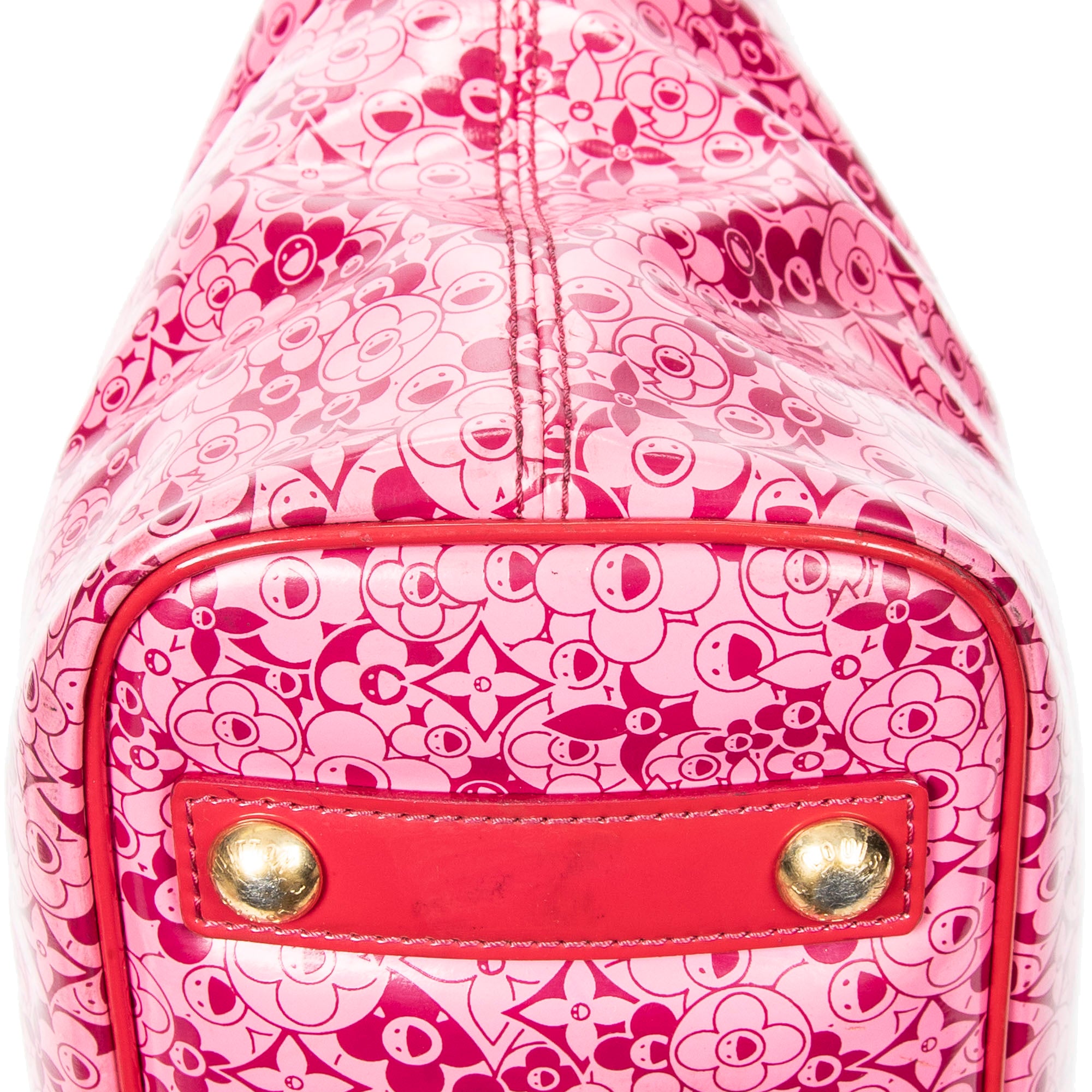 Louis Vuitton - Édition Limitée Takashi Murakami Sac Cabas Cosmic Blossom - Rose/Rouge