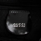 Backpack Mini Bamboo Backpack Black Nylon Canvas