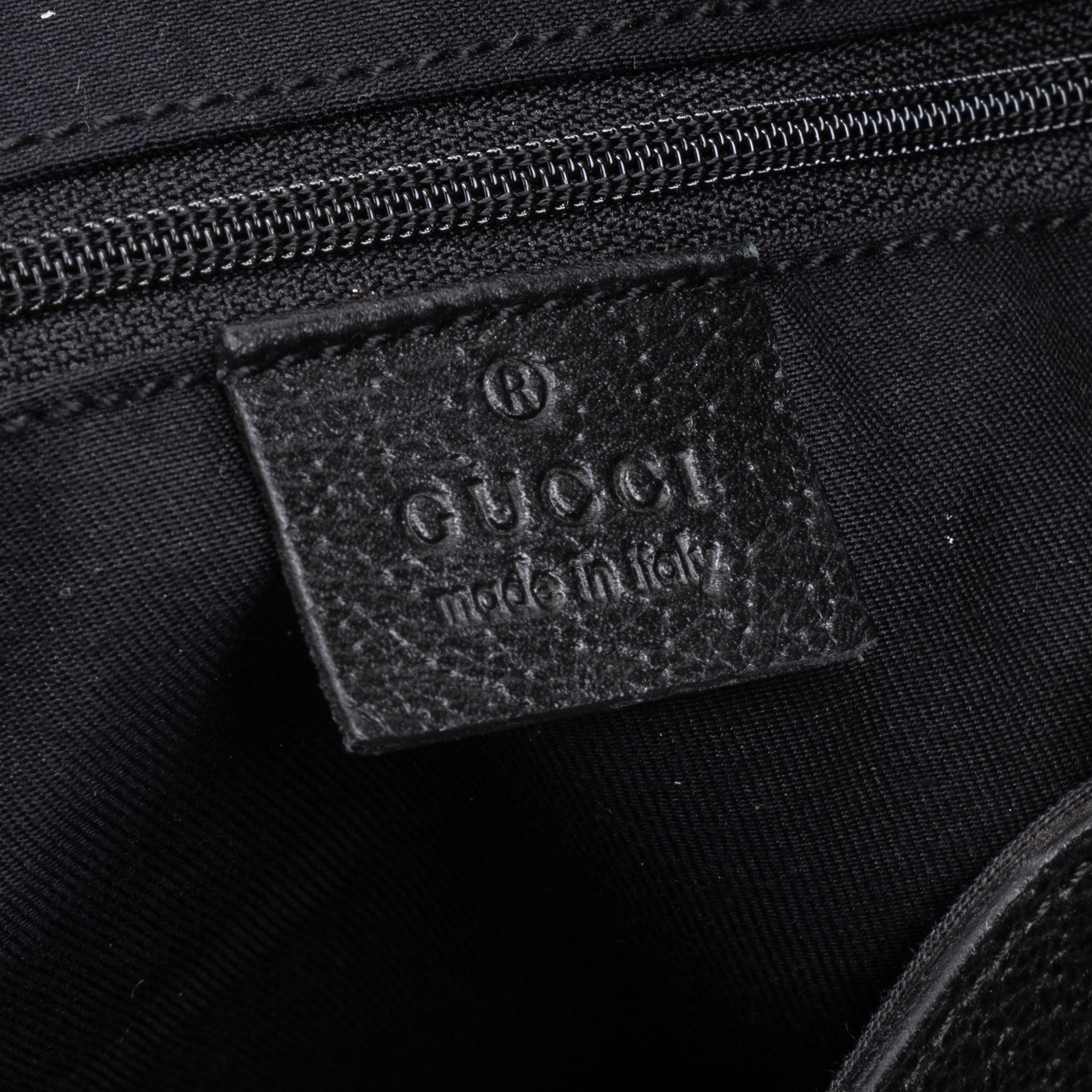 Handbag Abbey D-Ring Vertical Tote Black Monogrammed Canvas