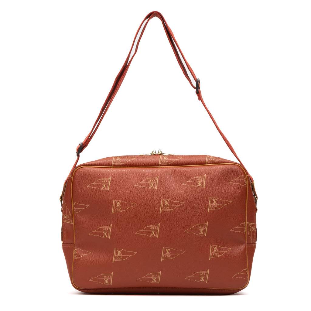 Shoulder Bag Ltd. Ed. LV America's Cup Touquet Orange LV Cup Monogram Canvas