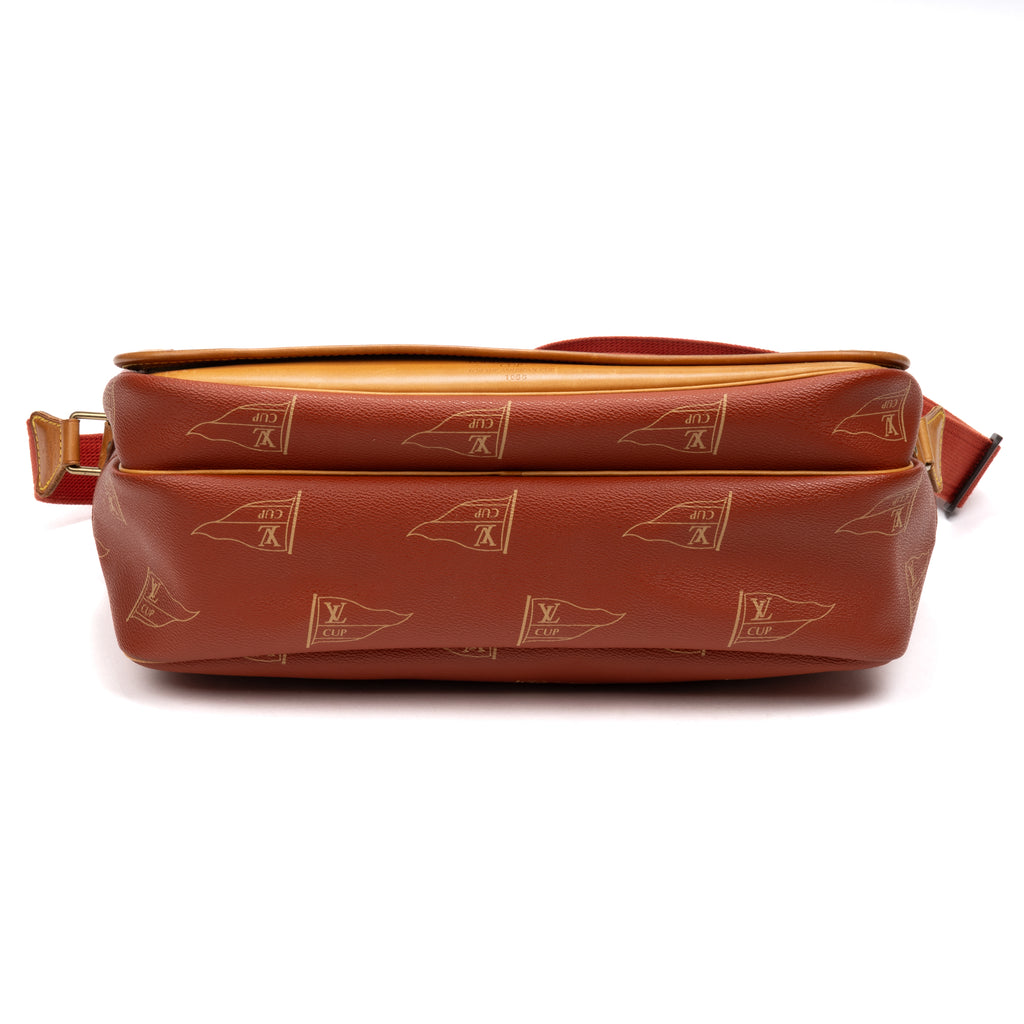 Shoulder Bag Ltd. Ed. LV America's Cup Touquet Orange LV Cup Monogram Canvas