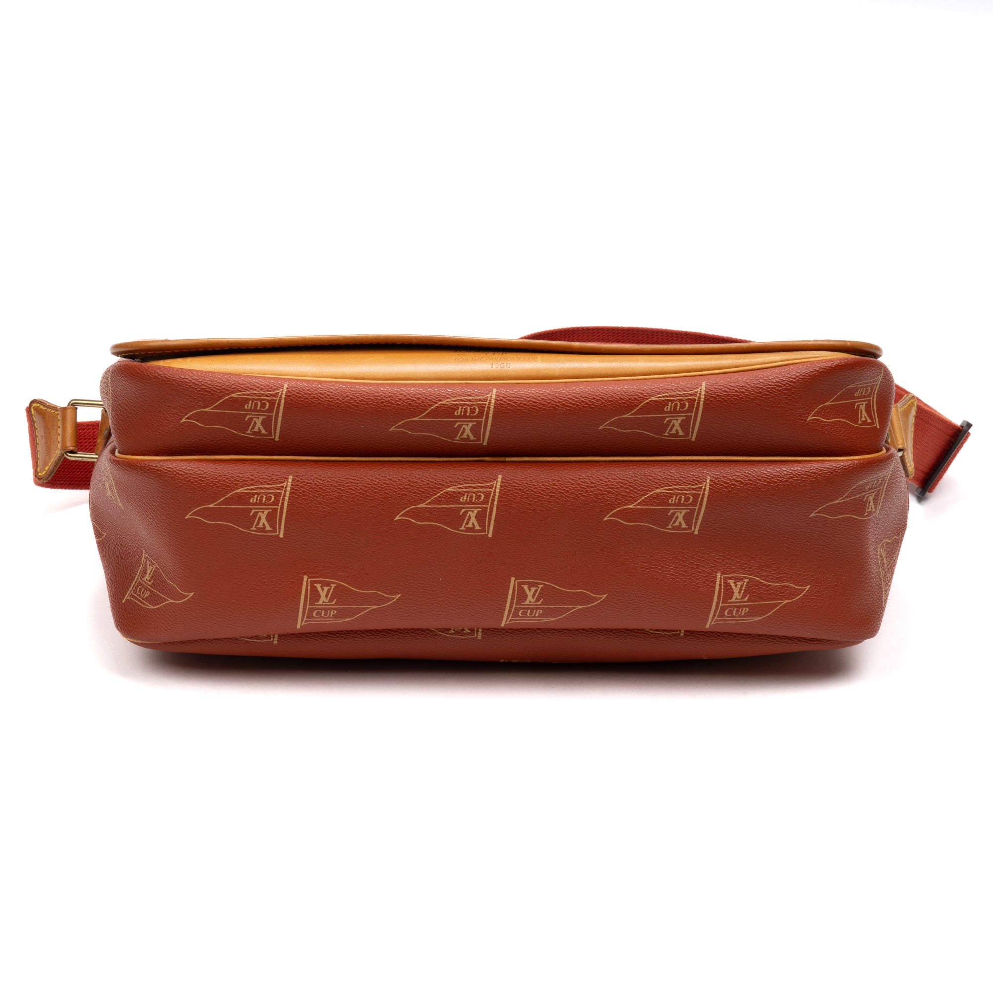 Shoulder Bag Ltd. Ed. LV America's Cup Touquet Orange LV Cup Monogram Canvas