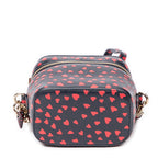 Shoulder Bag Micro Lady Dior Vanity Case Navy Heart Printed Leather