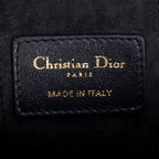 Shoulder Bag Micro Lady Dior Vanity Case Navy Heart Printed Leather