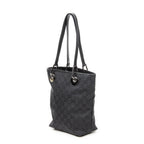 Shoulder Bag Small Eclipse Shopping Black Monogrammed Canvas