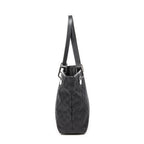 Shoulder Bag Small Eclipse Shopping Black Monogrammed Canvas