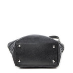 Shoulder Bag Small Eclipse Shopping Black Monogrammed Canvas