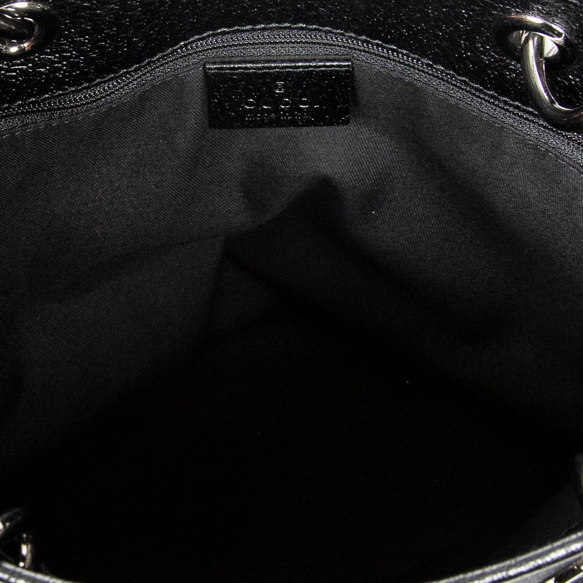 Shoulder Bag Small Eclipse Shopping Black Monogrammed Canvas
