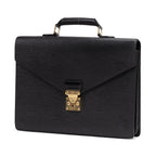Handbag Serviette Conseiller Black Epi
