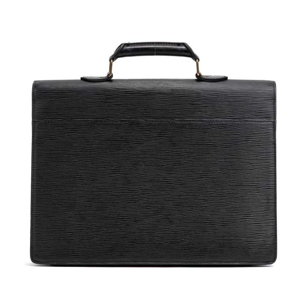 Handbag Serviette Conseiller Black Epi