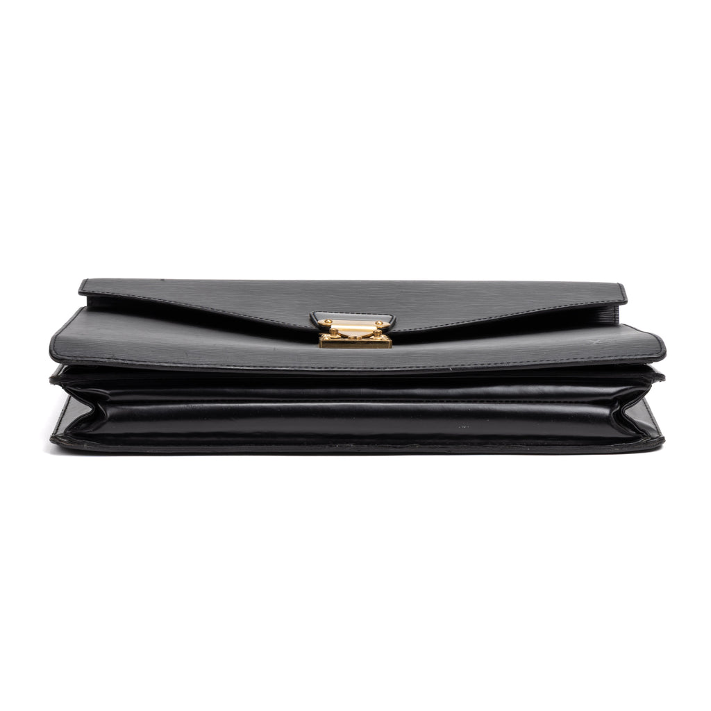 Handbag Serviette Conseiller Black Epi